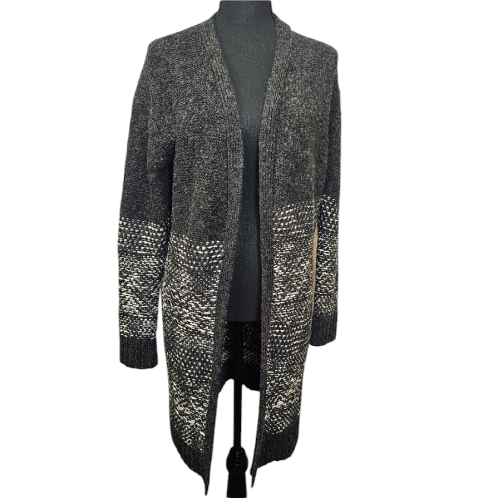 Universal Thread Cozy Jacquard Duster Cardigan Sweater Size X-Small